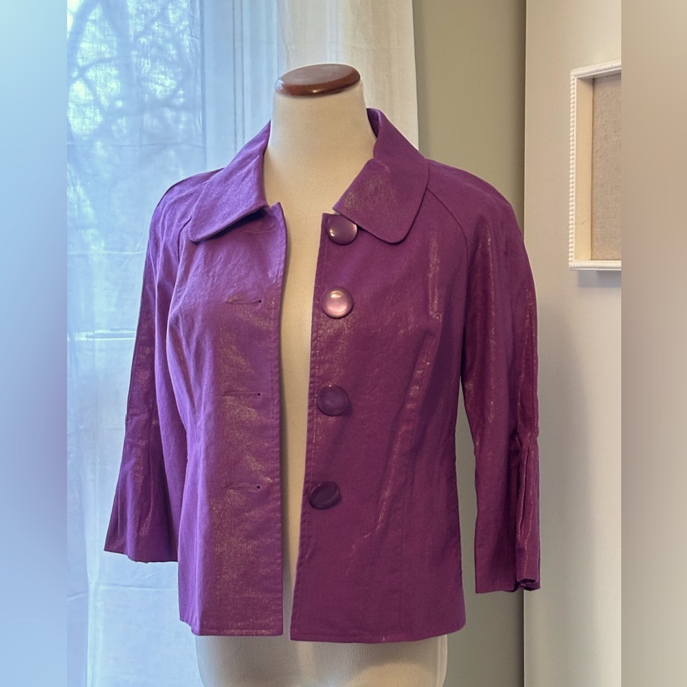 Shimmery lightweight jacket. NWT